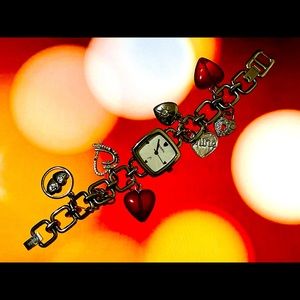 Fossil Women’s F2 Dress Charm Bracelet watch #ES1146